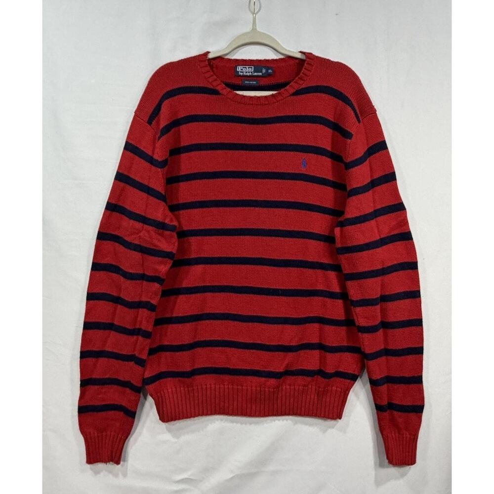 Vtg 90s Polo Ralph Lauren Sweater XL
